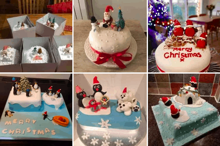 Christmas Cake decorating Ideas