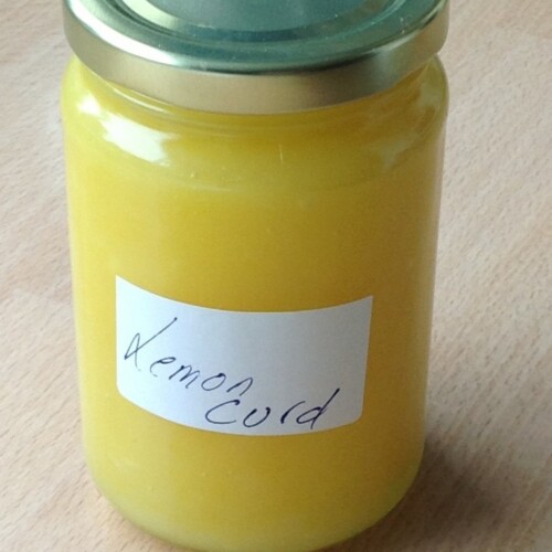 a jar of Lemon Curd