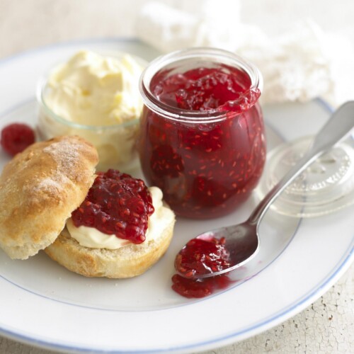 Raspberry and Rosewater jam