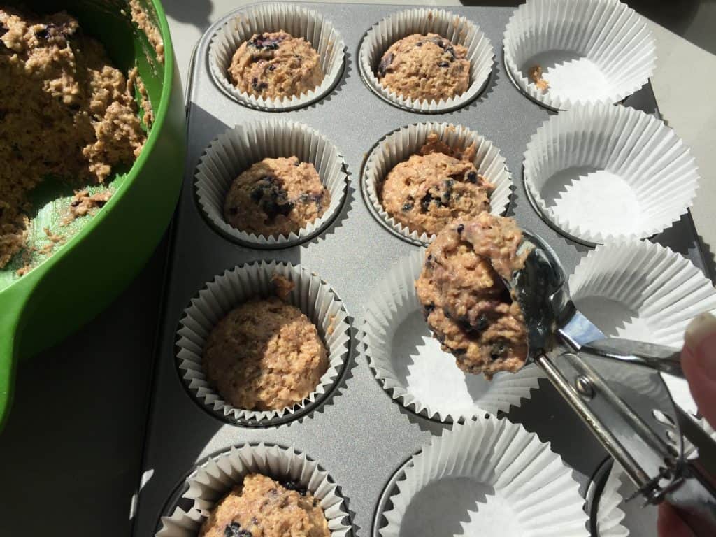 Blackberry and Oat Muffins