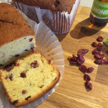 Cranberry and Almond loaves