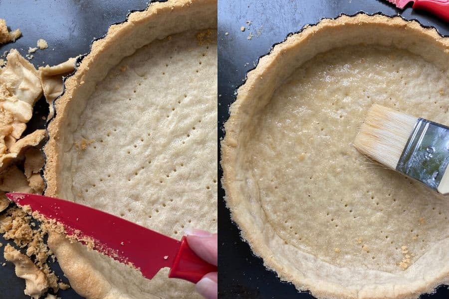 Baked Shortcrust pastry case