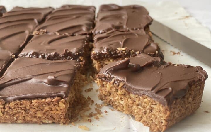 Slices of Chocolate Squares