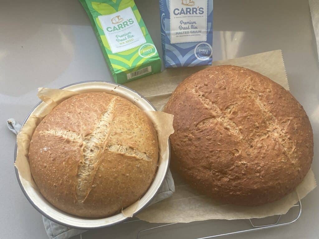 Baked Carrs Bread 