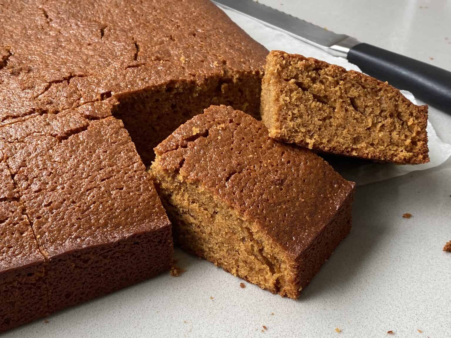 Gingerbread Traybake - Traditional Home Baking