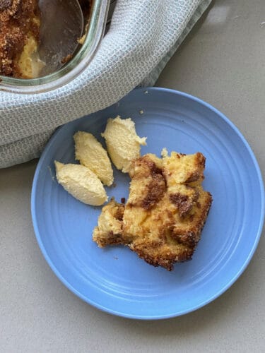 Pandoro Bread and Butter Pudding - Traditional Home Baking